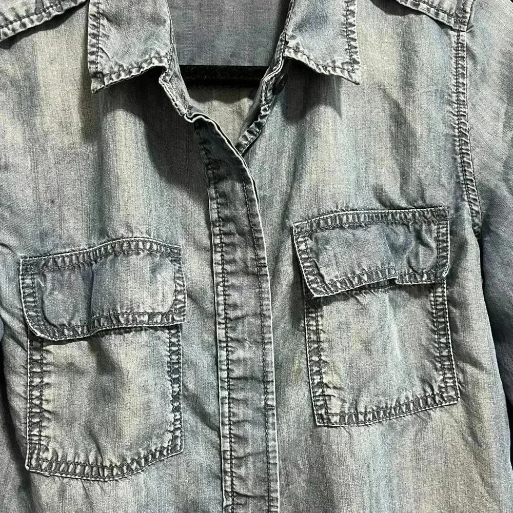 J Crew 100% Lyocell shirt blouse sz s